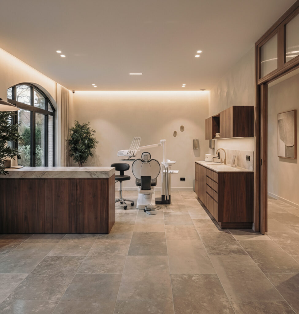 Imagen del interior de una clínica dental | Logotipo Clínica Forex | Dentista Madrid | clínicas odontología | Soluciones para el Bruxismo